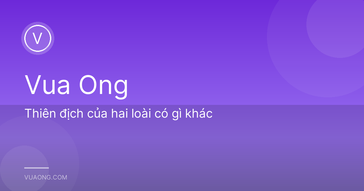 Thiên địch của hai loài có gì khác