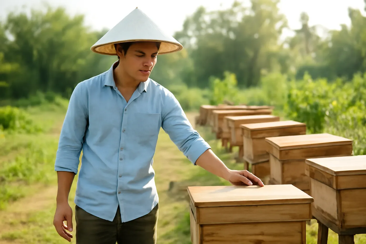 Thay chúa ong dú như ong mật được không: chọn giống sao